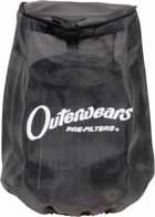 Outerwears - Outerwears Replacement Pre-Filter for Moose ATV Power Kit Part #MKP107 - 20-1249-01