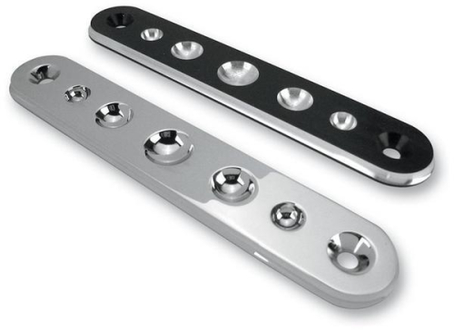 Paul Yaffe Originals - Paul Yaffe Originals Turn Signal Eliminators - Domino - Black with Machine Accents - SG-TSE B