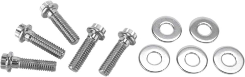 Diamond Engineering - Diamond Engineering Belt and Chain Sprocket 12-Point Polished Stainless Individual Pulley Bolt Kit - PB511S