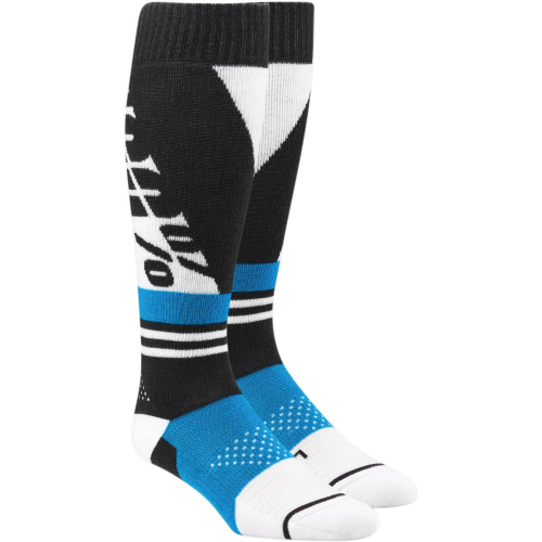 100% - 100% Torque Comfort Moto Socks - 24007-245-17 - Gray - Sm-Md