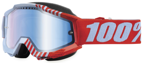100% - 100% Accuri Cupcoy Snow Goggles - 5021320202 - Cupcoy / Blue Lens - OSFM