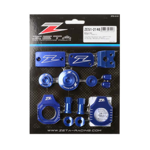 ZETA - ZETA Billet Kit - Blue - ZE51-2146