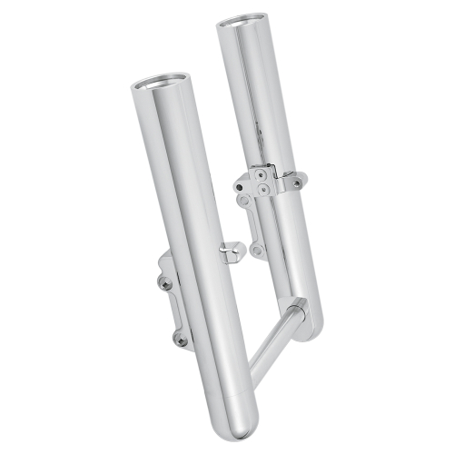 Arlen Ness - Arlen Ness Hot Legs Dual Disc Fork Leg Set - Smooth - Chrome - 06-503