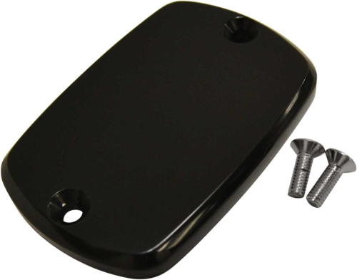 Baron Custom Accessories - Baron Custom Accessories Master Cylinder Cover - Smooth - Black - BA-7650-00B