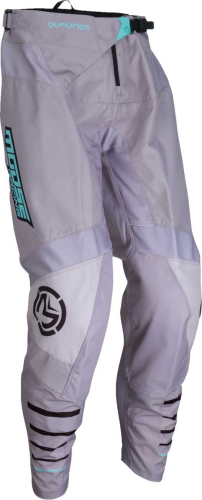 Moose Racing - Moose Racing Qualifier Pants - 2901-11829 - Gray/Teal - 42