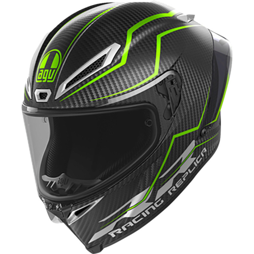 AGV - AGV Pista GP RR Performante Helmet - 2118356002-018-XL - Performante Carbon/Lime - X-Large