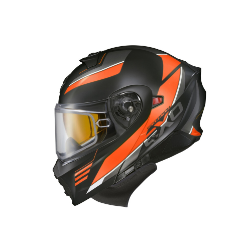 Scorpion - Scorpion EXO-AT930 Modulus Helmet with Electric Shield - 93-1043-EC - Orange - Small