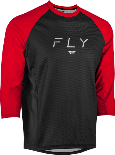 Fly Racing - Fly Racing Ripa 3/4 Sleeve Jersey - 352-8131L - Black/Red - Large
