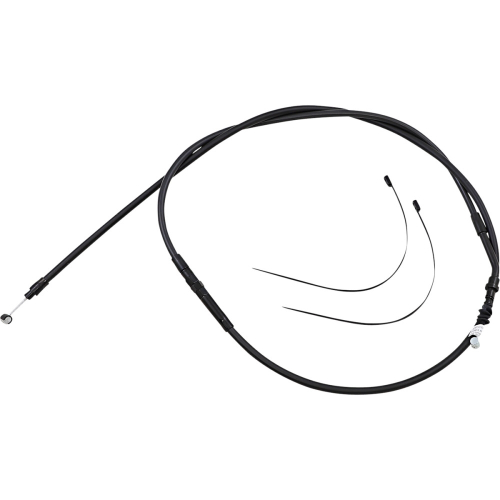 Magnum - Magnum XR High Efficiency Clutch Cable - +6in. - Black/Black - XR6323006