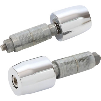 Highsider - Highsider Handlebar End Weights - Chrome - 161-030