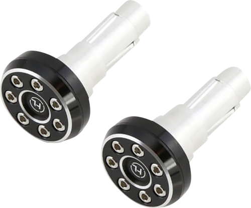 Highsider - Highsider Handlebar End Weights - Black - 161-035