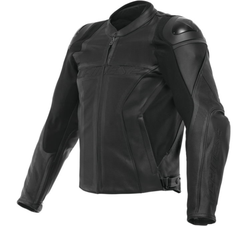 Dainese - Dainese Racing 4 Perforated Leather Jacket - 201533849-691-62 - Black - 52