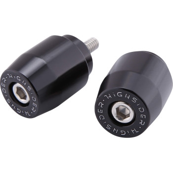 Highsider - Highsider Handlebar End Weights - Black - 161-047