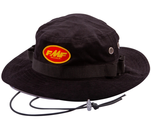 FMF Racing - FMF Racing Cord Bucket Hat - SU22193900-BLACK-OS - Black - OSFM