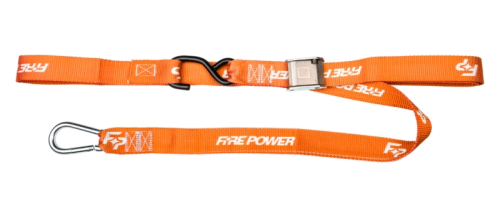 Fire Power - Fire Power 1in. Tie-Down with Soft-Tye - Orange/pr - 29-13031