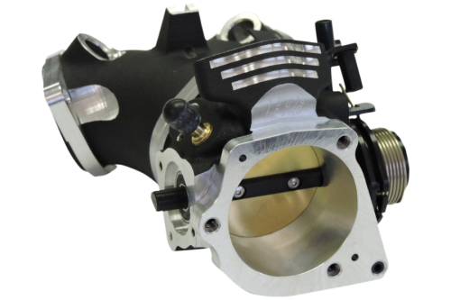Horsepower - Horsepower Big Bore 55mm Throttle Body - 1.800in. Intake Runner - Black Finish - HPI-55D1-18B