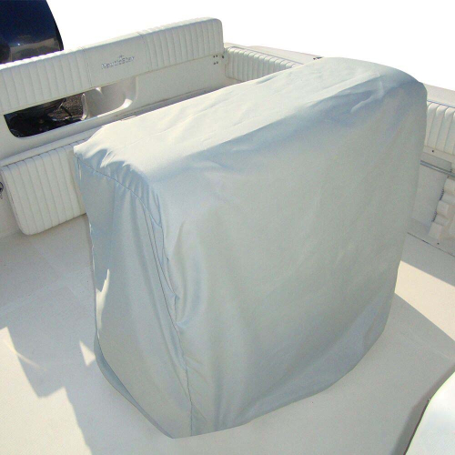Carver by Covercraft - Carver Poly-Flex II Universal Leaning Post Cover - 47"H x 41"W x 24"D - Grey