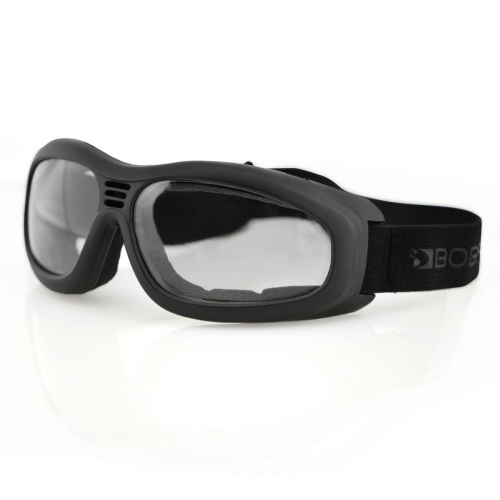 Zan Headgear - Zan Headgear Touring II Goggles - BT2001C - Black / Clear Lens - OSFM