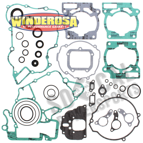 Winderosa - Winderosa Complete Gasket Set with Oil Seals - 811330