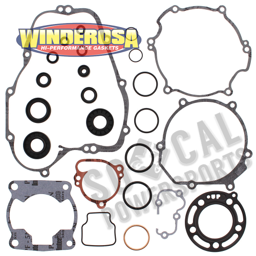 Winderosa - Winderosa Complete Gasket Set with Oil Seals - 811414