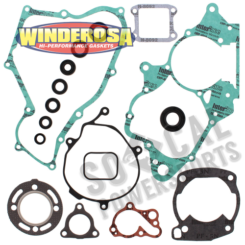 Winderosa - Winderosa Complete Gasket Set with Oil Seals - 811205