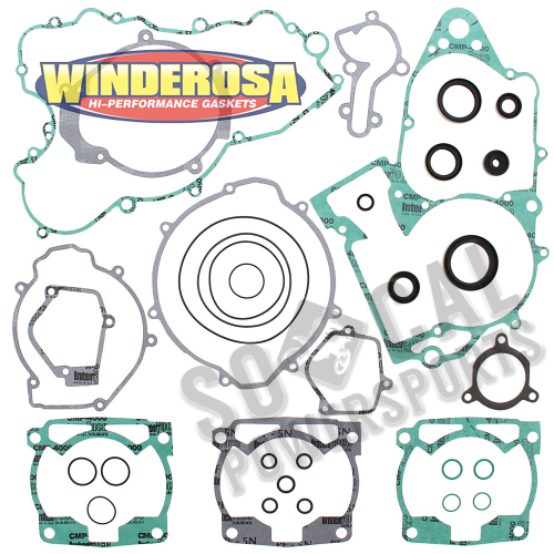 Winderosa - Winderosa Complete Gasket Set with Oil Seals - 811307
