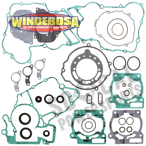 Winderosa - Winderosa Complete Gasket Set with Oil Seals - 811308