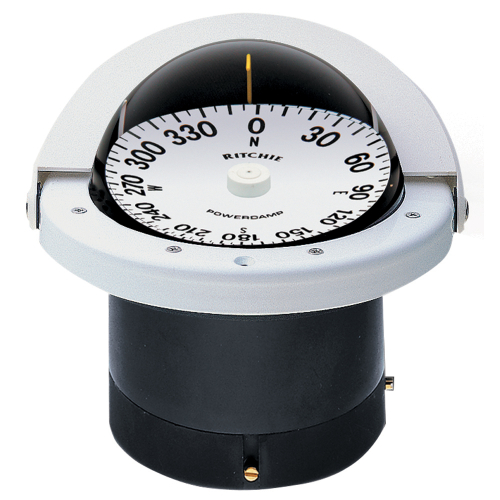 Ritchie - Ritchie FN-201W Navigator Compass - Flush Mount - White
