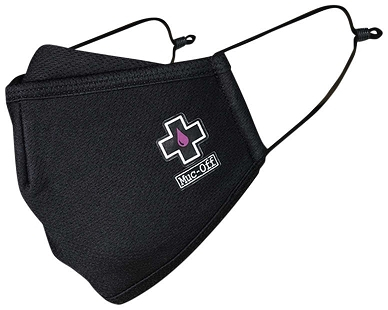 Muc-Off - Muc-Off Black Reusable Facemask - Large - 20269 - Black - Large