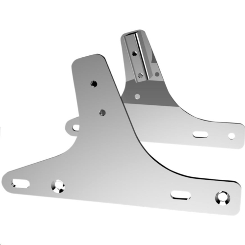 Khrome Werks - Khrome Werks Round Side Plates - Chrome - KW263710C