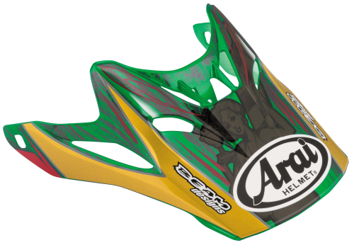 Arai Helmets - Arai Helmets Visor for VX-Pro4 Helmet - Tickle Green - 095472