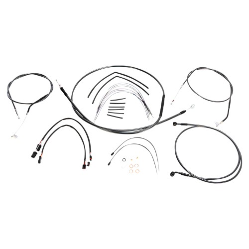 Magnum - Magnum Black Pearl Handlebar Installation Kit for 14-16in. Ape - 487663