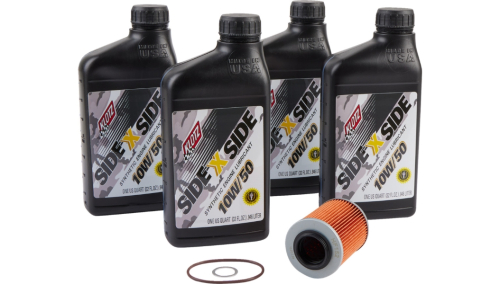 Klotz Oil - Klotz Oil SXS Oil Change Kit - 10W/50 - KU-105