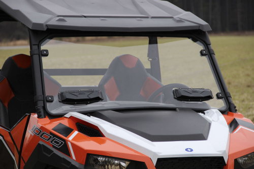 Seizmik - Seizmik Vented Windshield - Polycarbonate - 25019