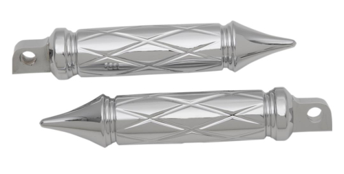 Eddie Trotta Designs - Eddie Trotta Designs Platinum Cut Series Footpegs - Chrome - TC-780