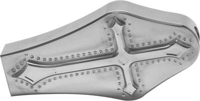 Precision Billet - Precision Billet Darkside Billet Footpegs - Chrome - DRK-430-BG0-CHR