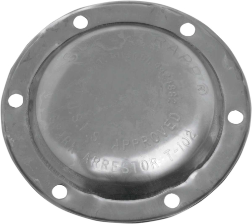 SuperTrapp - SuperTrapp End Cap Stainless Steel 6-Bolt Style - 4in. - 406-3046