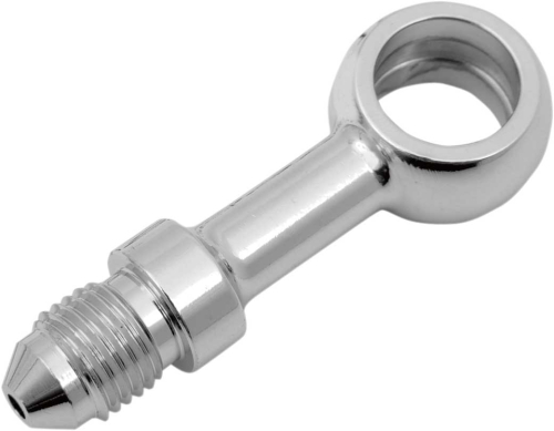 Drag Specialties - Drag Specialties 7/16in. Banjo x AN-3 Male Straight Brake Fitting - 152