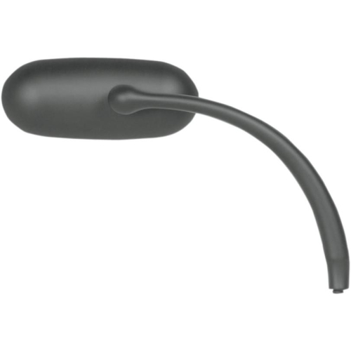 Russ Wernimont Designs - Russ Wernimont Designs Long Stem Oval Mirror - Right - Black - RWD-50070RB