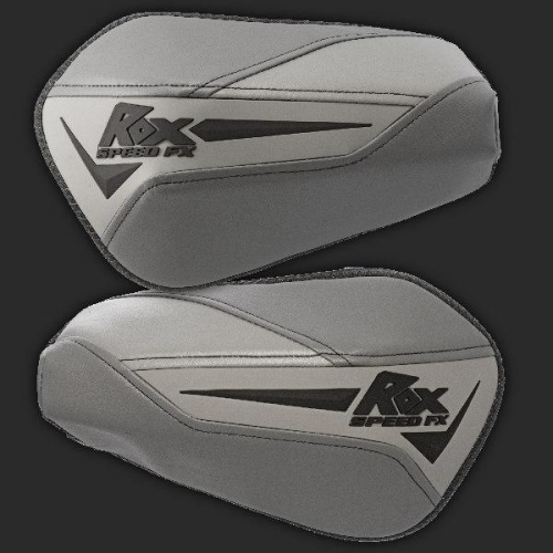 Rox Speed FX - Rox Speed FX Gen2 Flex-Tec Handgaurds - Shadow Gray - FT-HG-SDW