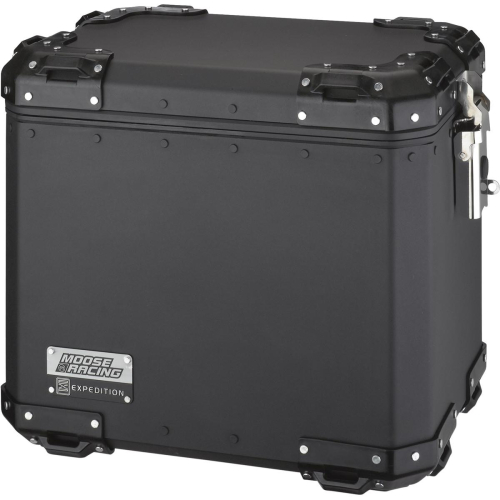 Moose Racing - Moose Racing Expedition Aluminum Side Case - Large - Black - 3501-0925