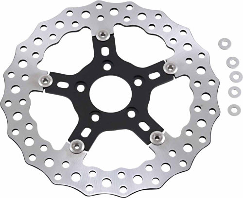 Arlen Ness - Arlen Ness 11.8in. Jagged Front/Rear Rotor - 02-787