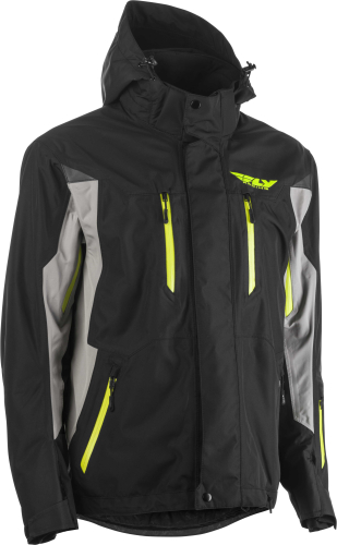 Fly Racing - Fly Racing Incline Jacket - 470-4102X - Black/Gray - X-Large