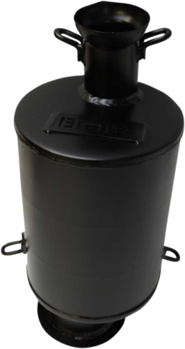 BikeMan Performance - BikeMan Performance Full Velocity Muffler - Black - 02-101