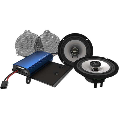 Hogtunes - Hogtunes 6 1/2in. 225-Watt Front Speaker Kit - 225 RG KIT-RM
