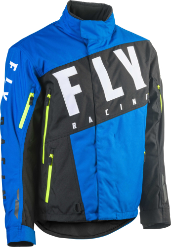 Fly Racing - Fly Racing SNX Jacket - 470-4112S - Blue/Black/Hi-Vis - Small