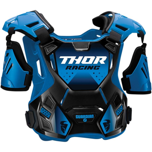 Thor - Thor Guardian Roost Deflector - 2701-0962 - Blue/Black - XL-2XL