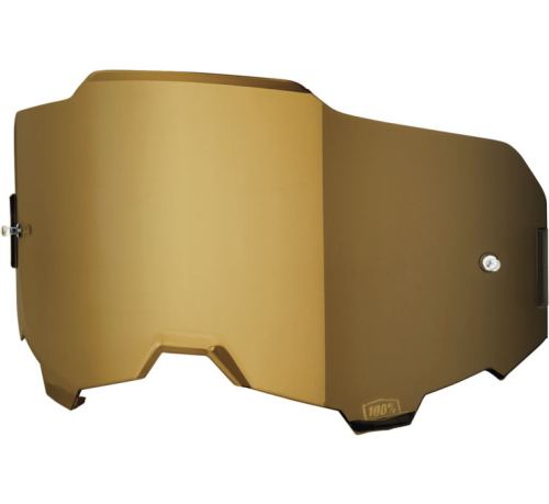 100% - 100% Replacement Lens for Armega Goggles - True Gold Mirror - 59050-00005