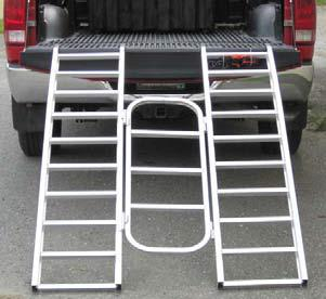 Automatic Distributors - Automatic Distributors 6ft. Aluminum Tri-Fold Arched Ramp - AR04T