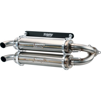 Trinity Racing - Trinity Racing Slip-On Muffler - Stainless Steel - TR-4152S-SS
